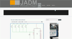 Desktop Screenshot of jadm.com.ar